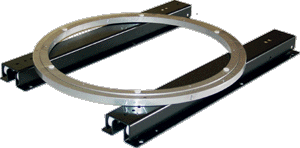 Heavy Duty TV swivel pull ot shelf system 450 pound capacity
